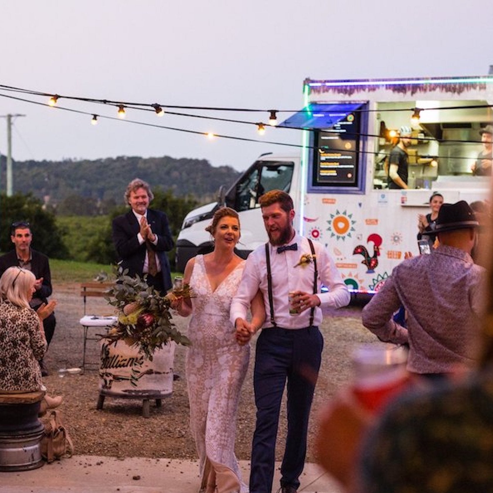 food truck wedding catering